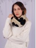 Heart Plush Loop Premium Scarf